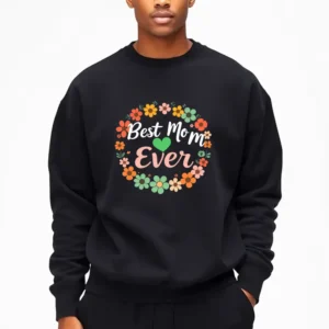 Custom Soundwave Art Gift For Mom Sweatshirt