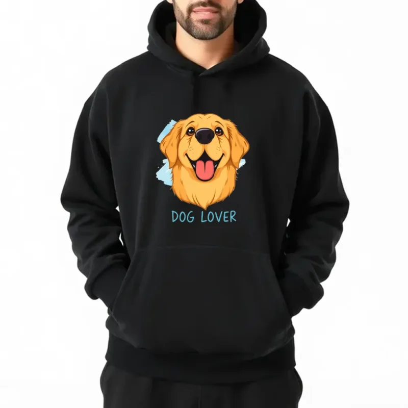 Dog Mom With Cute Paw Print Hoodie