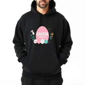 Easter Chick Graphic Tee For Women Hoodie