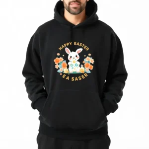 Easter Table Runner With Bunny Prints Hoodie